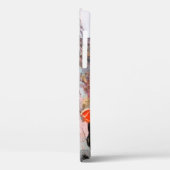 キャンバス上の油絵、パリの通りビュー。アート Case-Mate iPhoneケース (裏面 / 左)