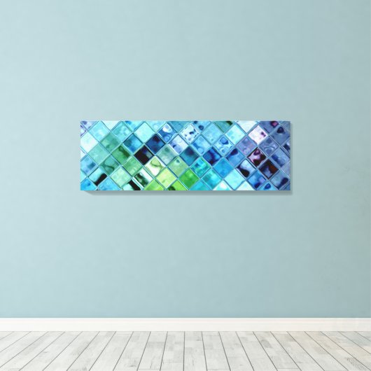 キャンバス上の海を開く~カスタマイズ可能なウォールアート キャンバスプリント (インサイチュ (ウッドフロア))