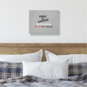 キャンバス上の画像 – 10インチx 8インチ（厚さ2.5インチ） キャンバスプリント (インサイチュ (寝室))