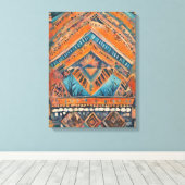 "キャンバス上の自由な精神：ボヘミアン・ラプソディ" キャンバスプリント (インサイチュ (ウッドフロア))