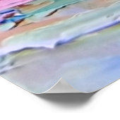 キャンバス上の表絵を描示的なエンボス、次を使用して作成 ポスター (角)