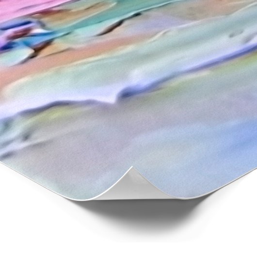 キャンバス上の表絵を描示的なエンボス、次を使用して作成 ポスター (角)