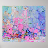 キャンバス上の表絵を描示的なエンボス、次を使用して作成 ポスター (正面)