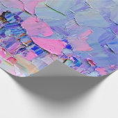 キャンバス上の表絵を描示的なエンボス、次を使用して作成 ラッピングペーパー (角)