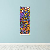 キャンバス上の複数の目 キャンバスプリント (インサイチュ (ウッドフロア))