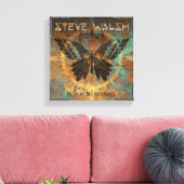 キャンバス上の黒い蝶のアートワーク キャンバスプリント (インサイチュ (リビング))