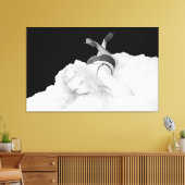 キャンバス上のSkye Delameyイメージ キャンバスプリント (インサイチュ (リビング))