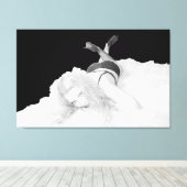 キャンバス上のSkye Delameyイメージ キャンバスプリント (インサイチュ (ウッドフロア))