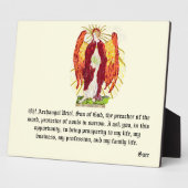 キャンバス付きイーゼル  :  アルカンゲル・ウリエル フォトプラーク (側面)