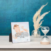 キャンバス付き卓上イーゼル：救い主イエス・キリスト フォトプラーク (インサイチュ)