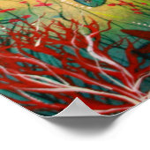 キャンバス印刷の下に存在するもの ポスター (角)