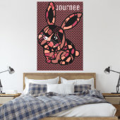 キャンバス印刷の途中 キャンバスプリント (インサイチュ (寝室))