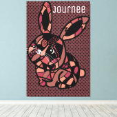 キャンバス印刷の途中 キャンバスプリント (インサイチュ (ウッドフロア))