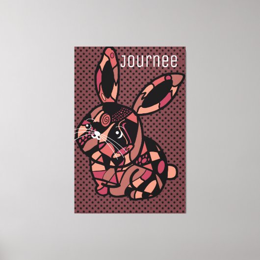 キャンバス印刷の途中 キャンバスプリント (正面)