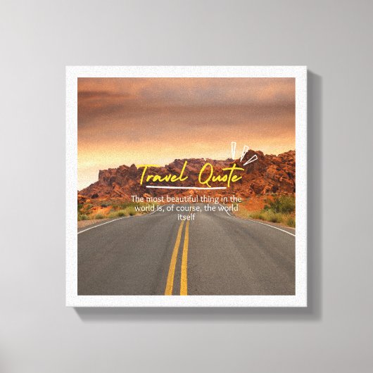 キャンバス印刷デザイン。 キャンバスプリント (正面)