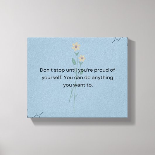 キャンバス印刷デザイン。 キャンバスプリント (正面)