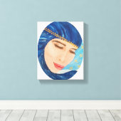 キャンバス印刷「マドンナ・オブ・ザ・ブルー・ライト」 ©2008 キャンバスプリント (インサイチュ (ウッドフロア))