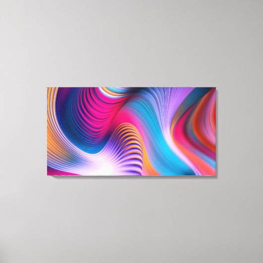 キャンバス印刷 – 抽象芸術 – アート – アンテロープ – キャニオン キャンバスプリント (正面)