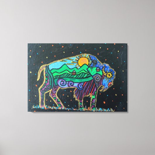 キャンバス印刷 – Buffalo_toe キャンバスプリント (正面)