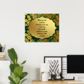 キャンバス紙グロスYou Go私は行く聖なる書物、 経典 ポスター (ホームオフィス)