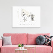 キャンバス素晴らし印刷 キャンバスプリント (インサイチュ (リビング))