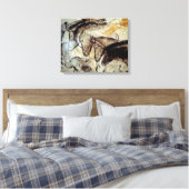 キャンバス絵画上の馬の洞窟 キャンバスプリント (インサイチュ (寝室))