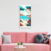 キャンバス自然アート キャンバスプリント (インサイチュ (リビング))