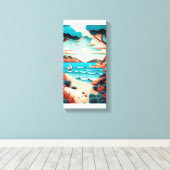 キャンバス自然アート キャンバスプリント (インサイチュ (ウッドフロア))