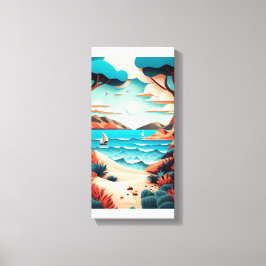 キャンバス自然アート キャンバスプリント