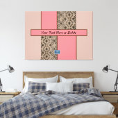 キャンバス2（桃LED S.C.C.） RFPMDesigns ©️ 2023/4 キャンバスプリント (インサイチュ (寝室))