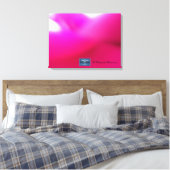 キャンバス2 (FuchsiaTwist) RFPMDesigns ©️ 2012 キャンバスプリント (インサイチュ (寝室))