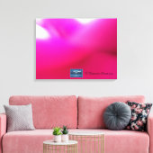 キャンバス2 (FuchsiaTwist) RFPMDesigns ©️ 2012 キャンバスプリント (インサイチュ (リビング))