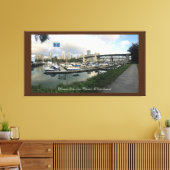 キャンバス3ブラウン（水辺52）RFPMDesigns ©️ 2019/24 キャンバスプリント (インサイチュ (リビング))