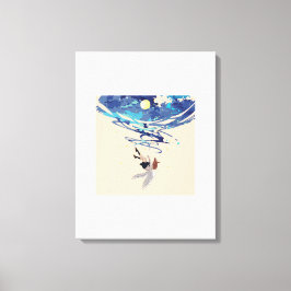 キャンバス・アート「落ちる天使」 キャンバスプリント