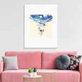 キャンバス・アート「落ちる天使」 キャンバスプリント (インサイチュ (リビング))