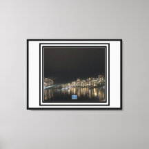 キャンバス（反射インナー都市–1）RFPMDesigns ©️ 2024