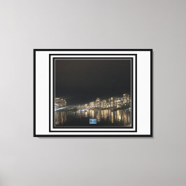 キャンバス（反射インナー都市–1）RFPMDesigns ©️ 2024 キャンバスプリント