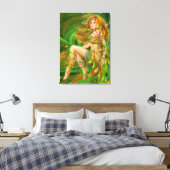 キャンバス「夏」 キャンバスプリント (インサイチュ (寝室))