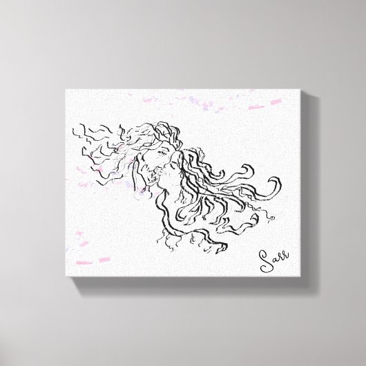 キャンバス：始まり キャンバスプリント (正面)