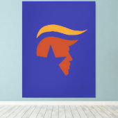 キャンバス – 愛国的なプロフィール (インサイチュ (ウッドフロア))