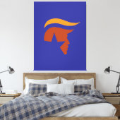 キャンバス – 愛国的なプロフィール (インサイチュ (寝室))