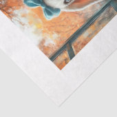 キャンバス 8 x 10 用のデコパージュ4冊のストーリーブックペーパー 薄葉紙 (詳細)