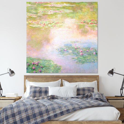 キャンバス | Claude Monet (40"x40") Nympheas (インサイチュ (寝室))