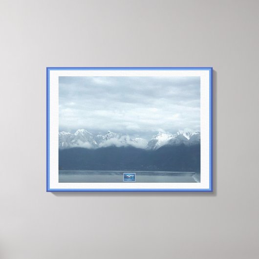 キャンバス(Mountainview 4/4) RFPMDesigns ©️ 2023/4 キャンバスプリント (正面)