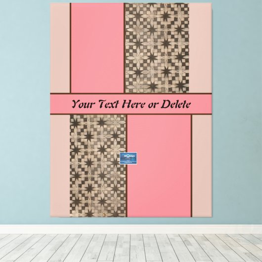 キャンバス(Peach LED S.C.C.) RFPMDesigns ©️ 2023/4 キャンバスプリント (インサイチュ (ウッドフロア))