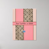 キャンバス(Peach LED S.C.C.) RFPMDesigns ©️ 2023/4 キャンバスプリント (正面)