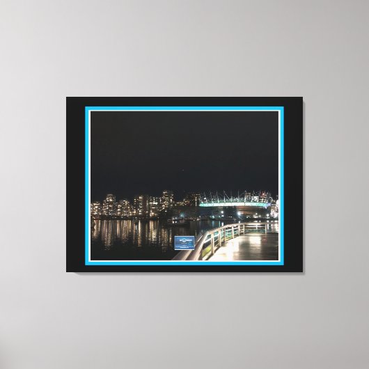 キャンバス(Scene Inner City - 1) RFPMDesigns ©️ 2024 キャンバスプリント (正面)