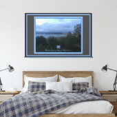 キャンバスBl/グレー(WaterFront106)RFPMDesigns ©️ 2019/24 キャンバスプリント (インサイチュ (寝室))