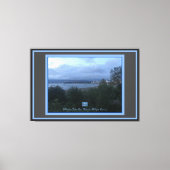 キャンバスBl/グレー(WaterFront106)RFPMDesigns ©️ 2019/24 キャンバスプリント (正面)