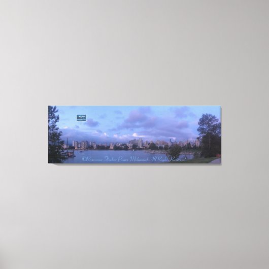 キャンバスStr/Long(WaterFront101)RFPMDesigns ©️ 2019/24 キャンバスプリント (正面)